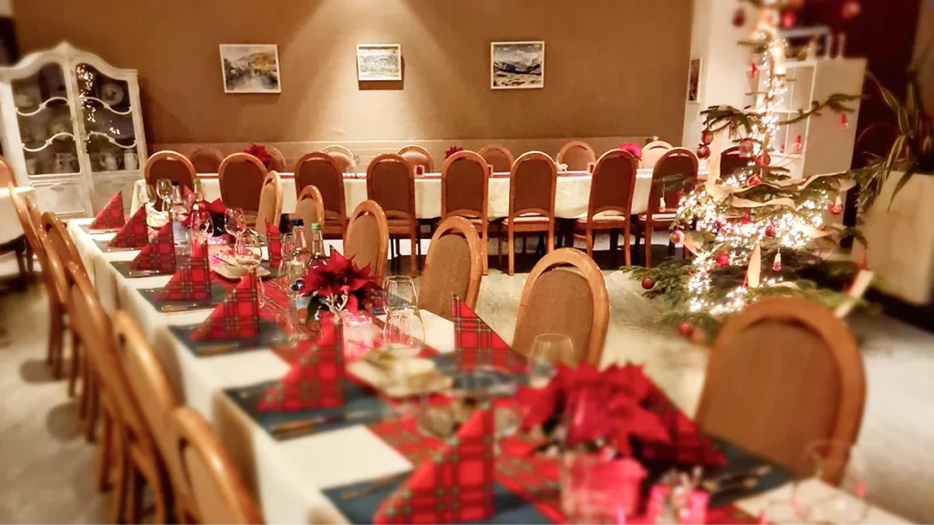 Gemütlicher Saal in Thalheim